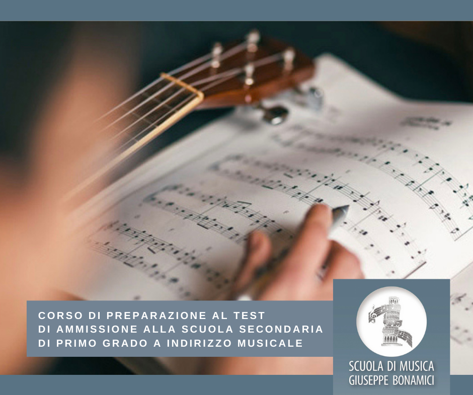 Corso di preparazione al test della secondaria di 1° grado a indirizzo musicale