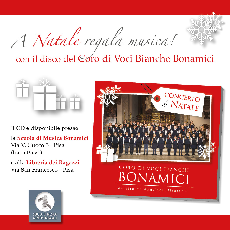 Il Coro di Voci Bianche Bonamici canta il Natale