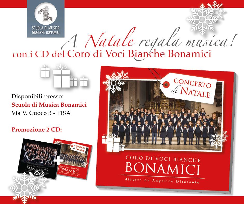 A Natale regala musica: i CD delle Voci Bianche