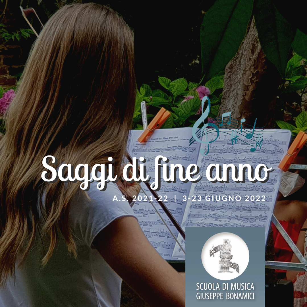 Saggi e concerti di fine anno per allievi e insegnanti