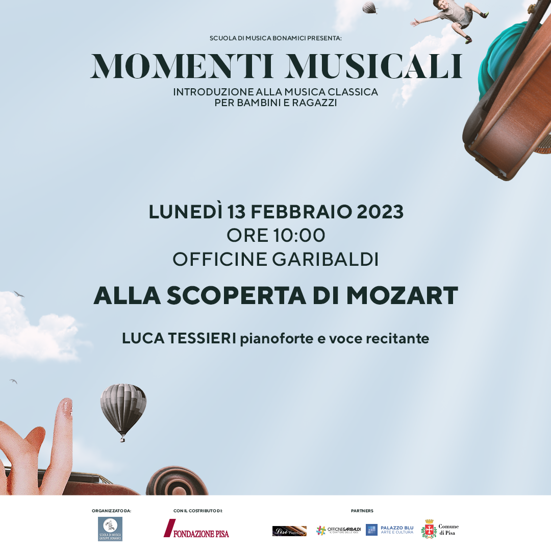 Momenti Musicali:  alla scoperta di Mozart