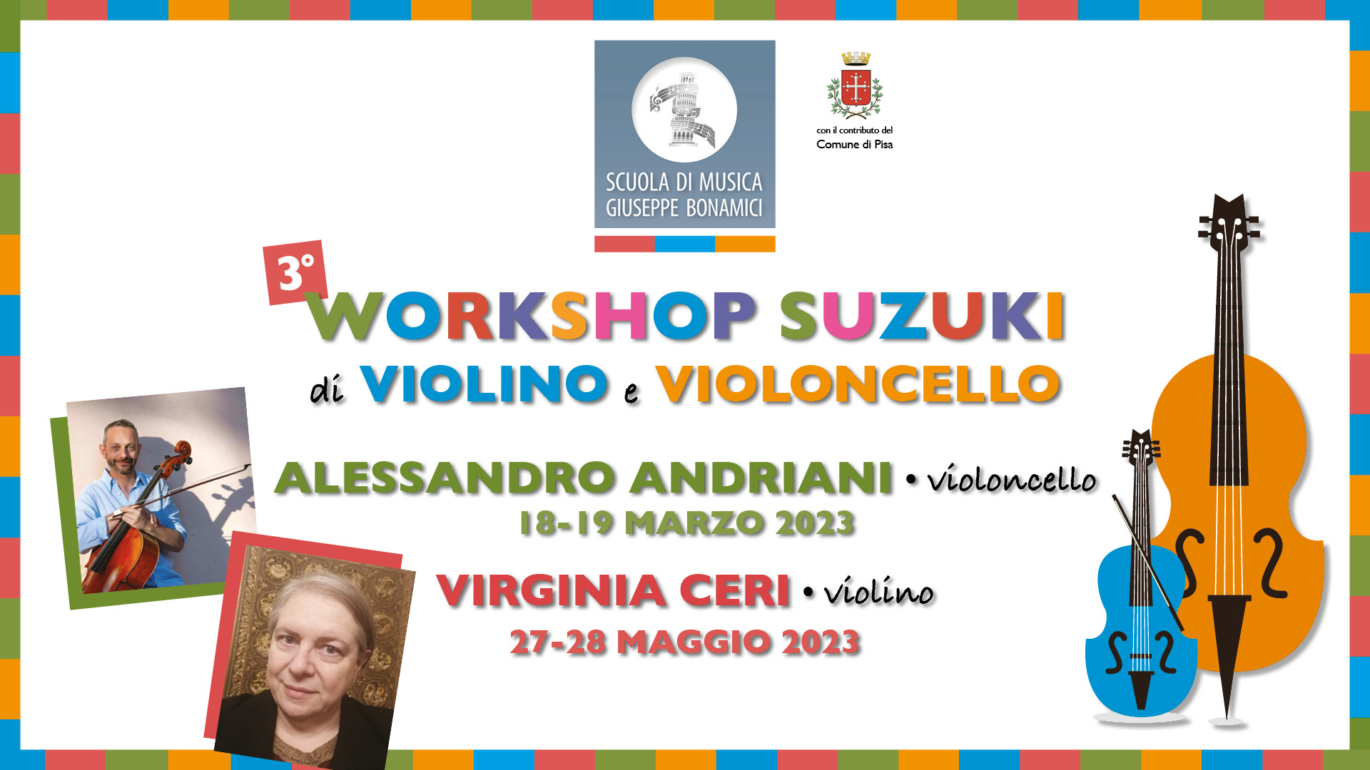 3° Workshop Suzuki con i Maestri Virginia Ceri e Alessandro Andriani