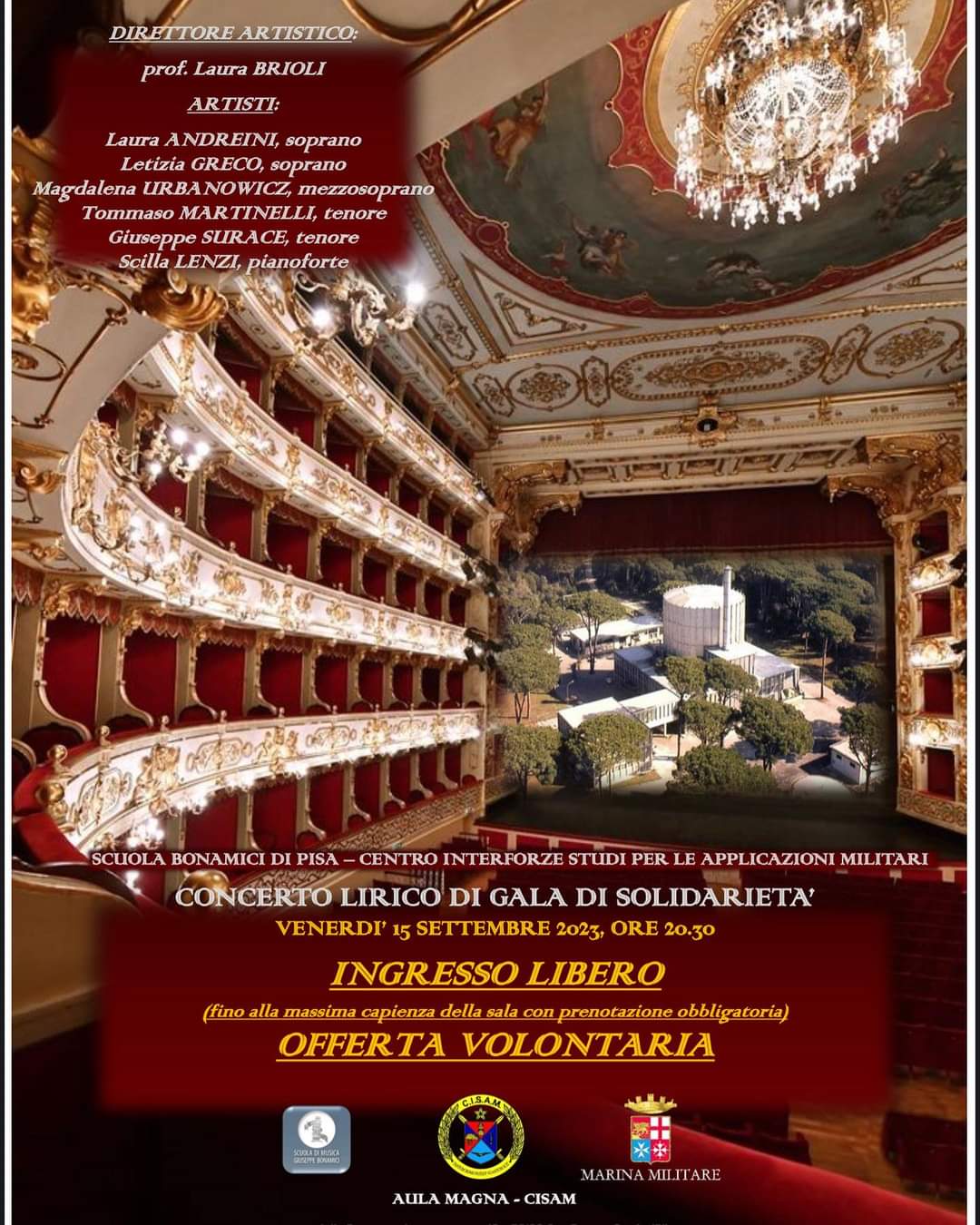 Concerto Lirico di Gala di solidarietà