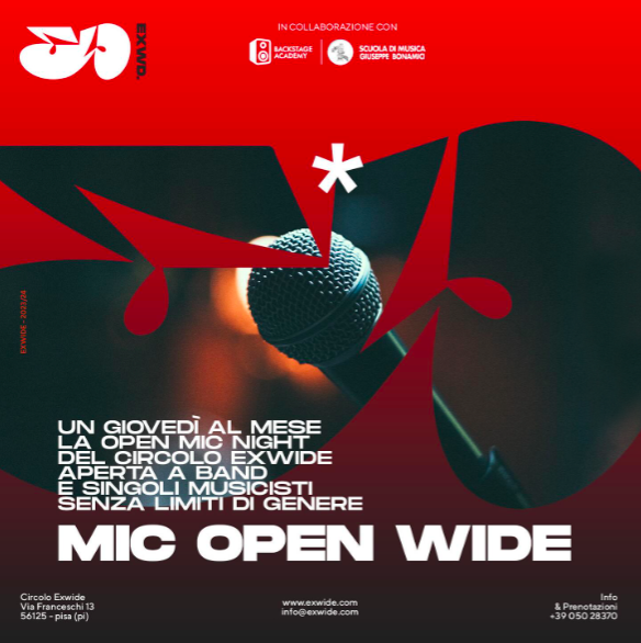 OpenMic all’Exwide | gennaio