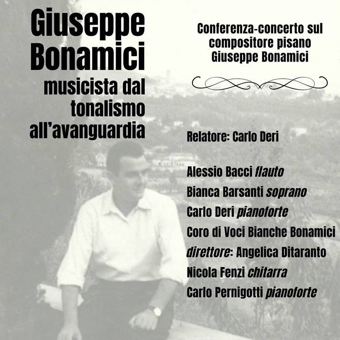 Giuseppe Bonamici, dal tonalismo all’avanguardia | conferenza-concerto