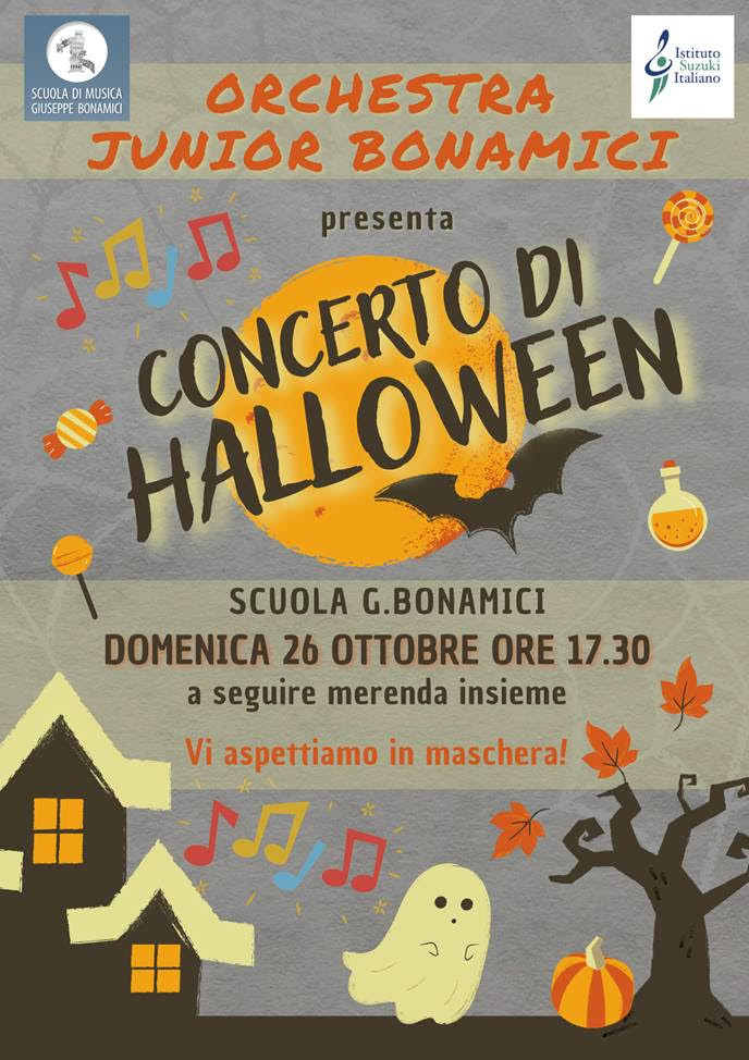 Concerto di Halloween dell’Orchestra Junior Bonamici