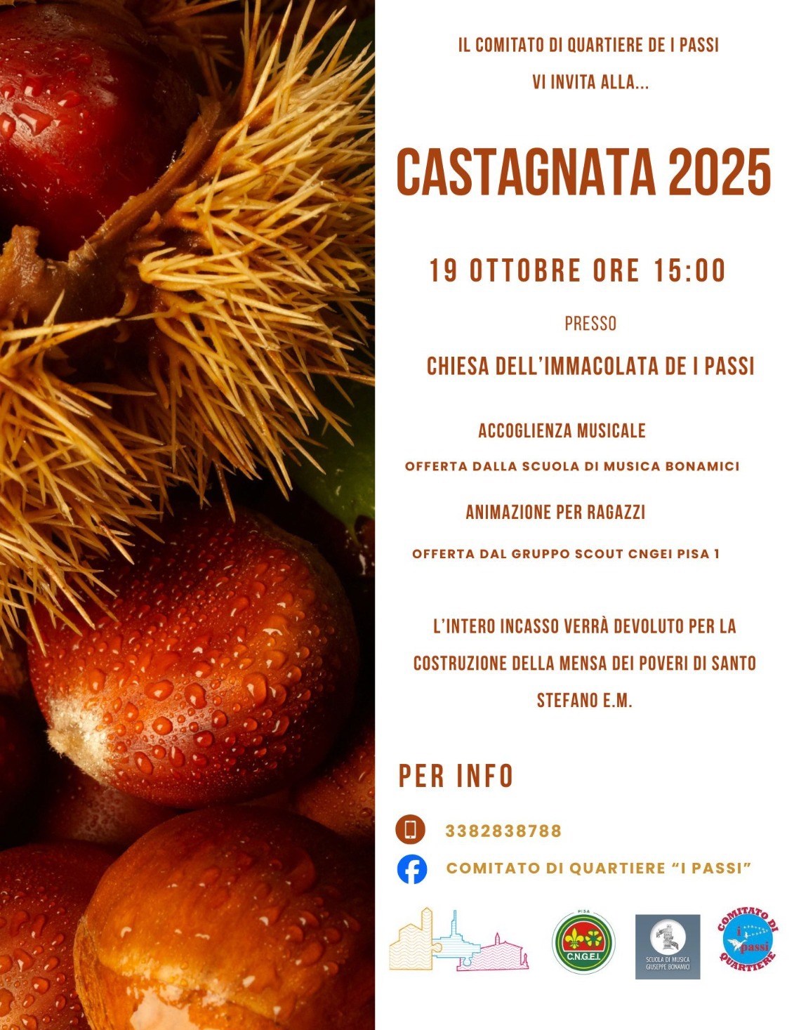 Castagnata nel quartiere de I Passi