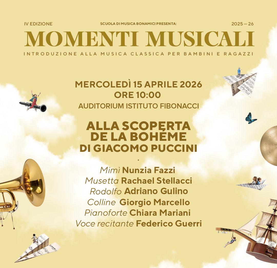 Gran finale per “Momenti Musicali” con la magia de La Bohème