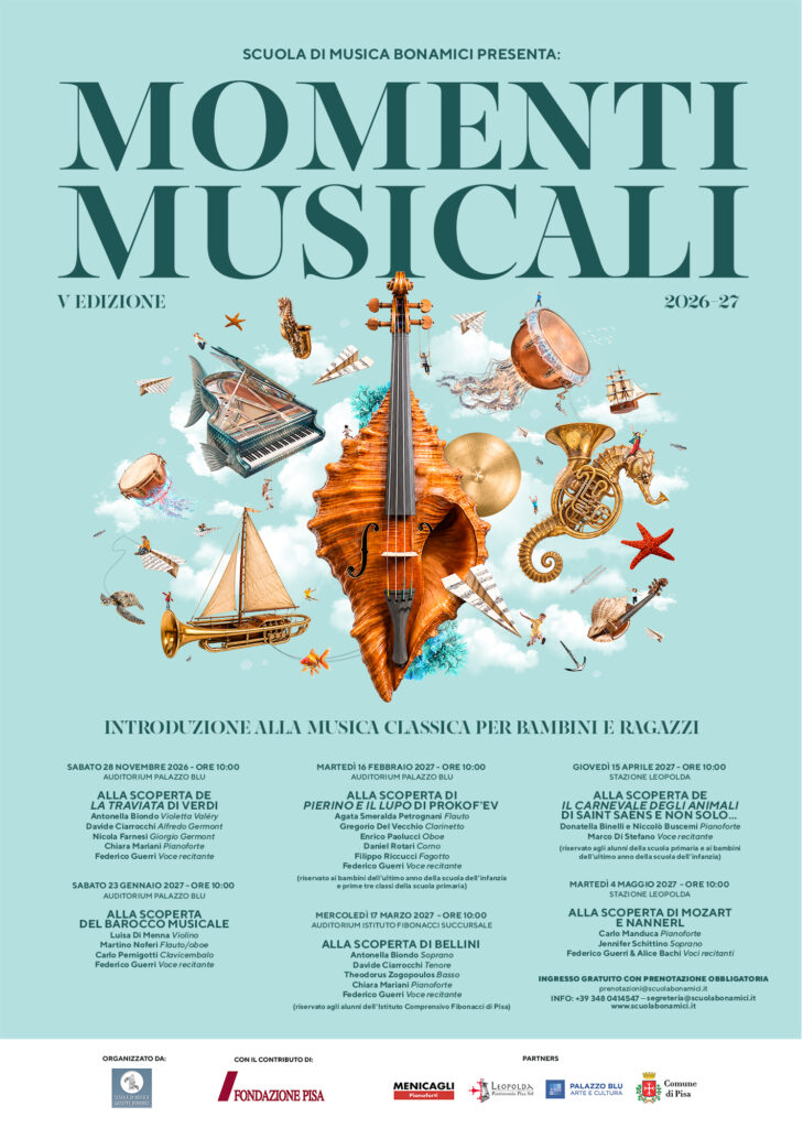 Bonamici Momenti Musicali 2026-27 programma